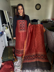 AJRAK linen by linen 2 piece set MF0083